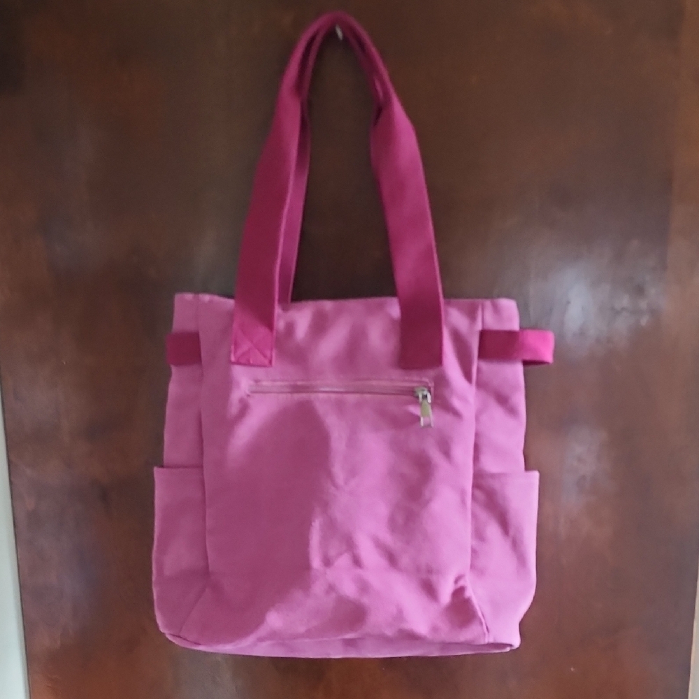 Pink Tote Bag